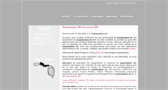 Desktop Screenshot of numerisation-3d.info